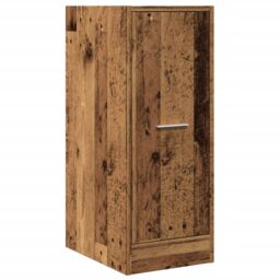 Berkfield Home Apothecary Cabinet Old Wood 30x41x77.5 cm Engineered Wood in Brown - thumbnail 3