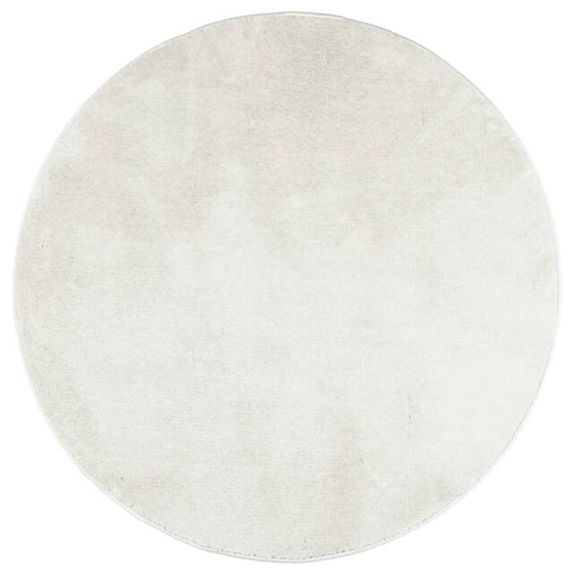 Berkfield Home Rug OVIEDO Short Pile Cream √ò 120 cm - Size: Medium - image 1
