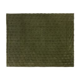 Furn Pines Faux Fur Throw in Green - Size: 150 cm × 200 cm - thumbnail 6