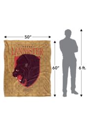 Warner Brothers Game Of Thrones Officially Licensed Silky Touch Super Soft Throw Blanket 152 x 127 cm in White - thumbnail 5
