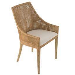 Signature Rattan Chair H 88Cm - JULIE in Natural