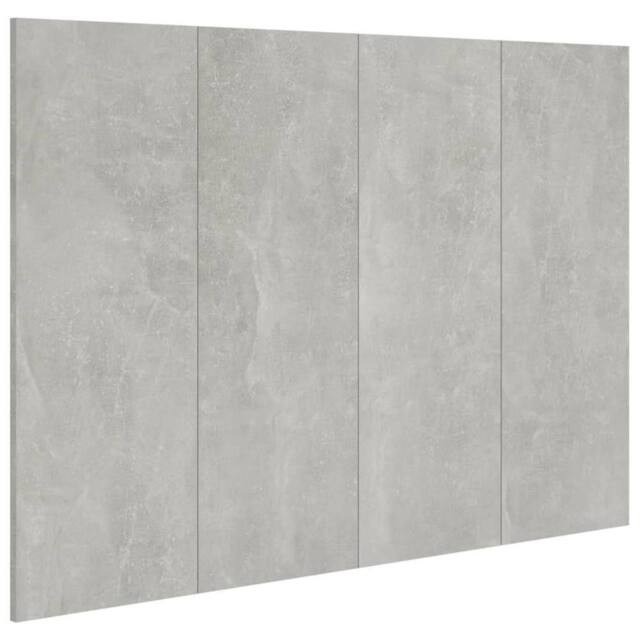 Berkfield Home Bed Headboard Concrete Grey 120x1.5x80 cm Engineered Wood - image 1