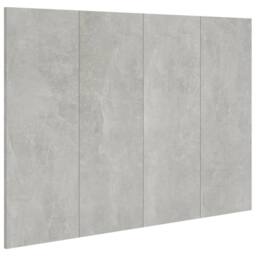 Berkfield Home Bed Headboard Concrete Grey 120x1.5x80 cm Engineered Wood