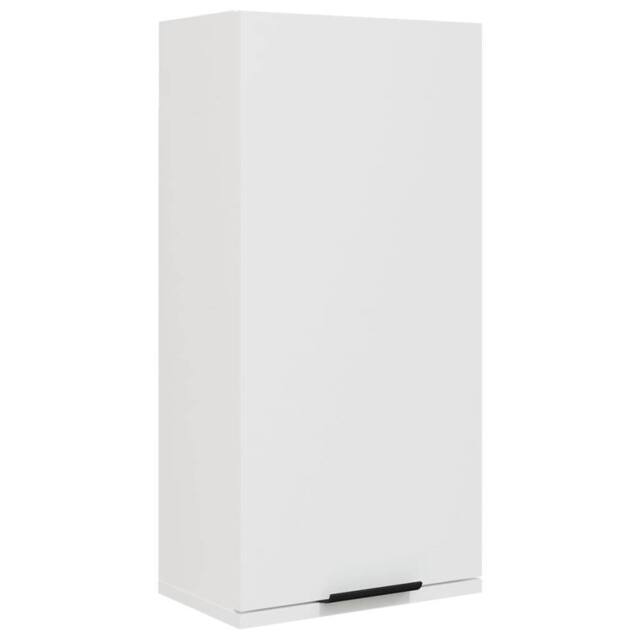 Berkfield Home Wall-mounted Bathroom Cabinet White 32x20x67 cm - Size: 32 x 20 x 67 cm - image 1