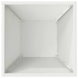 Berkfield Home Garden Bowl Planter White 35x35x15 cm Steel - Size: 35 x 35 x 15 cm - thumbnail 8