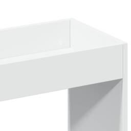 Berkfield Home Highboard¬†White 92x33x140 cm Engineered Wood in White - Size: 92 x 33 x 140 cm - thumbnail 9