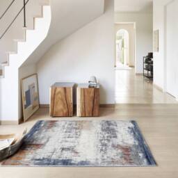 The Rug Shop UK Modern Abstract Beige Easy to clean Machine Made Area Rug - Size: 160 cm x 230 cm - thumbnail 2