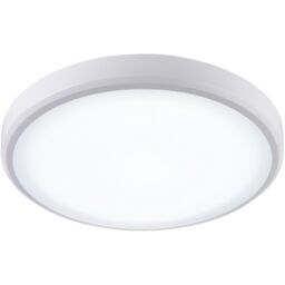 Loops Flush Bathroom Wall OR Ceiling Function Light - 15W CCT LED Module - White - thumbnail 4