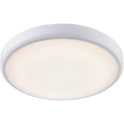 Loops Flush Bathroom Wall OR Ceiling Function Light - 15W CCT LED Module - White - thumbnail 3