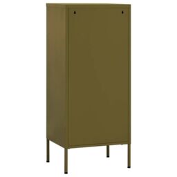 Berkfield Home Storage Cabinet Olive Green 42.5x35x101.5 cm Steel - thumbnail 5