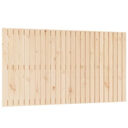 Berkfield Home Wall Headboard 159.5x3x90 cm Solid Wood Pine in Brown - thumbnail 2