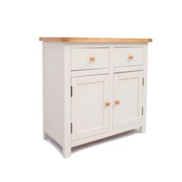 Cabinet Bits Maggiori Off-White 2 Drawer 2 Door Sideboard Wood Knob - thumbnail 2