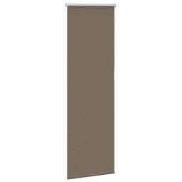 Berkfield Home Roller Blind Blackout Coffee 50x150 cm Fabric Width 45.7 cm Polyester in Brown - thumbnail 3