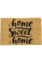 Artsy Mats Home Sweet Home Doormat - Regular 60x40cm in Black - Size: 40 cm x 60 cm - thumbnail 1