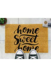 Artsy Mats Home Sweet Home Doormat - Regular 60x40cm in Black - Size: 40 cm x 60 cm - thumbnail 2