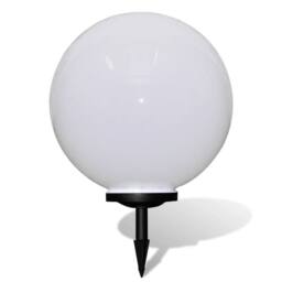 Berkfield Home Outdoor Pathway Lamp LED 50 cm with Ground Spike in White - thumbnail 2