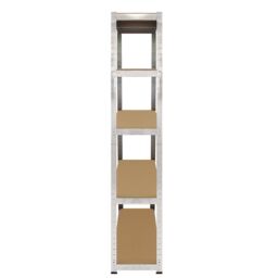 Monstershop Monster Racking 2 x Galwix Galvanised Steel Shelves, 90cm Wide in Silver - thumbnail 5