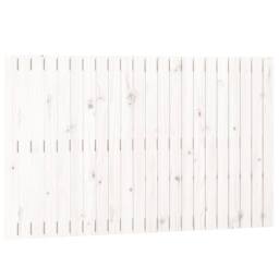 Berkfield Home Wall Headboard White 140x3x90 cm Solid Wood Pine - Size: 140 x 3 x 90 cm - thumbnail 1