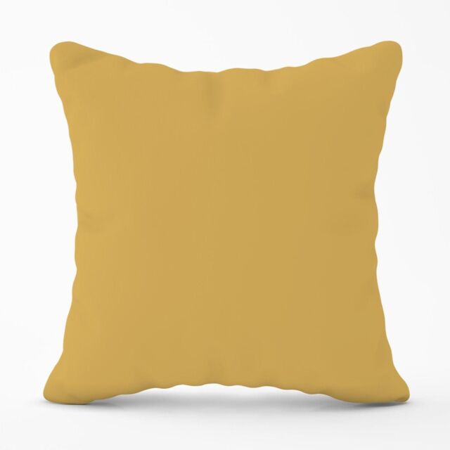 Warren Reed - Designer Desert Yellow Outdoor Cushion - Size: 60 cm x 60 cm - image 1