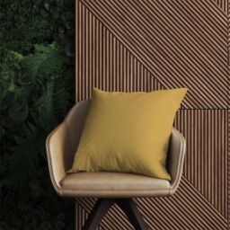 Warren Reed - Designer Desert Yellow Outdoor Cushion - Size: 60 cm x 60 cm - thumbnail 2