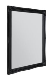 MirrorOutlet 'Hamilton' Black Antique Design Wall Mirror 117cm x 91cm - Size: 117 cm x 91 cm - thumbnail 2