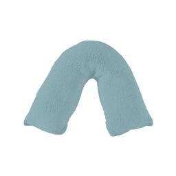 Snug City Teddy Bear Fleece Super Soft Cosy V Shape Pillowcase in Blue - thumbnail 2