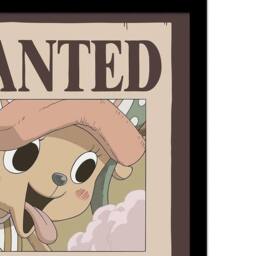 One Piece Wanted Tony Tony Chopper Framed Poster in Brown - thumbnail 2