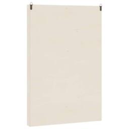 Berkfield Home Wall Display Cabinet with 56 Compartments 40x4.5x60 cm in Natural - thumbnail 6