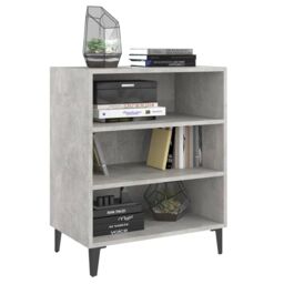 Berkfield Home Sideboard Concrete Grey 57x35x70 cm Engineered Wood - Size: 57 x 35 x 70 cm - thumbnail 3