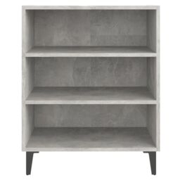 Berkfield Home Sideboard Concrete Grey 57x35x70 cm Engineered Wood - Size: 57 x 35 x 70 cm - thumbnail 4