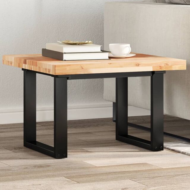 Berkfield Home Table Top Square 60x60x4 cm Solid Wood Acacia in Brown - Size: 60 x 60 x 4 cm - image 1