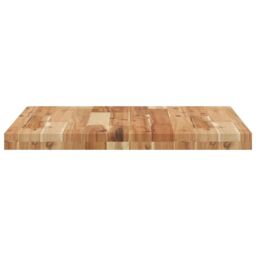 Berkfield Home Table Top Square 60x60x4 cm Solid Wood Acacia in Brown - Size: 60 x 60 x 4 cm - thumbnail 6