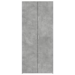Berkfield Home Highboard Concrete Grey 80x42.5x185 cm Engineered Wood - thumbnail 4