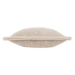 Furn Kallu Reversible Faux Fur Cushion in Natural - Size: 45 cm x 45 cm - thumbnail 4