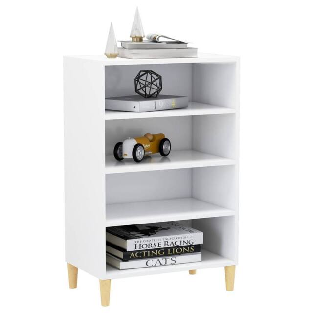 Berkfield Home Sideboard White 57x35x90 cm Engineered Wood - Size: 57 x 35 x 90 cm - image 1