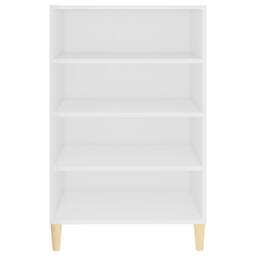 Berkfield Home Sideboard White 57x35x90 cm Engineered Wood - Size: 57 x 35 x 90 cm - thumbnail 4