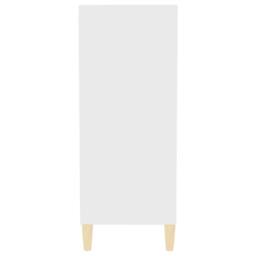 Berkfield Home Sideboard White 57x35x90 cm Engineered Wood - Size: 57 x 35 x 90 cm - thumbnail 5