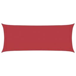 Berkfield Home Sunshade Sail 160 g/m ² Red 2x5 m HDPE - thumbnail 3