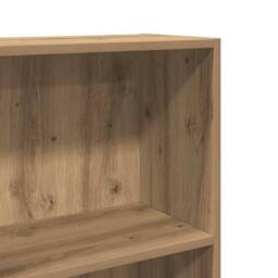 Berkfield Home Bookcase Artisian Oak 60x24x176 cm Engineered Wood in Brown - Size: 60 x 24 x 176 cm - thumbnail 7