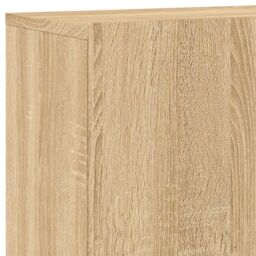 Berkfield Home TV Cabinet Wall-mounted Sonoma Oak 100x30x41 cm in Brown - Size: 100 x 30 x 41 cm - thumbnail 9