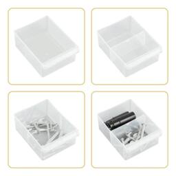 KORVIXA 18 Drawers DIY Storage Organiser Craft Box in Orange - Size: 500mm - thumbnail 3