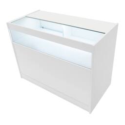 Monstershop Europa LED Shop Counter Set B1200, C1200, TB60 & LM60 - White - thumbnail 5