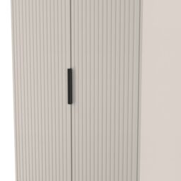 Ready Assembled 2 U Menai 2 Door 2 Drawer Wardrobe (Ready Assembled) in Taupe - thumbnail 5