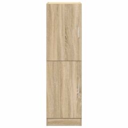 Berkfield Home Kitchen Cabinet Sonoma Oak 38x41.5x131.5 cm Engineered Wood in Brown - thumbnail 4