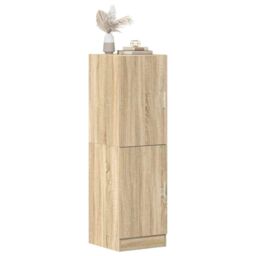 Berkfield Home Kitchen Cabinet Sonoma Oak 38x41.5x131.5 cm Engineered Wood in Brown