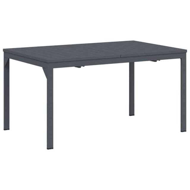 Berkfield Home Extension Tables 2 pcs Anthracite 210x90x73 cm Steel in Grey - Size: 210 x 90 x 73 cm - image 1