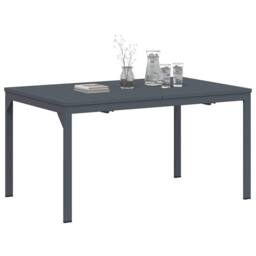 Berkfield Home Extension Tables 2 pcs Anthracite 210x90x73 cm Steel in Grey - Size: 210 x 90 x 73 cm - thumbnail 3