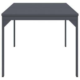 Berkfield Home Extension Tables 2 pcs Anthracite 210x90x73 cm Steel in Grey - Size: 210 x 90 x 73 cm - thumbnail 6