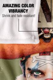 One Piece Zoro The Pirate Hunter Soft Throw Blanket 152 X 127 Cm - thumbnail 4