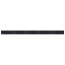 Berkfield Home Rug Rectangular Black60x1000 cm Bamboo in Black - Size: Medium